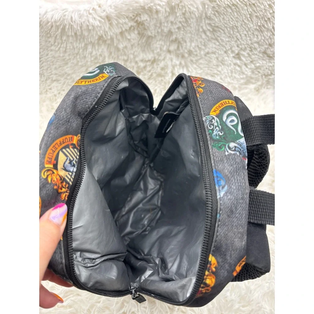 Harry Potter Hogwarts Houses Insulated‎ Mini Backpack Cooler Lunch Bag BioWorld